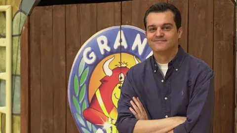 Ram&oacute;n Garc&iacute;a, presentador del Grand Prix