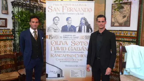 Oliva Soto y David Galv&aacute;n