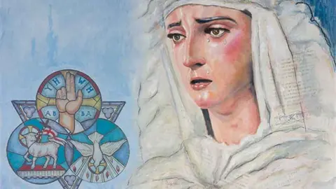 Cartel de la la coronaci&oacute;n can&oacute;nica de Nuestra Se&ntilde;ora de la Estrella