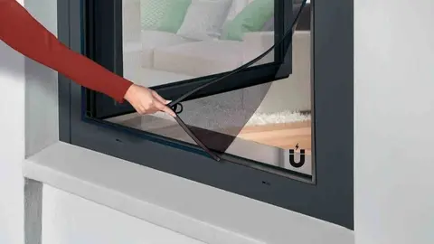 Mosquitera magn&eacute;tica para ventana de Lidl