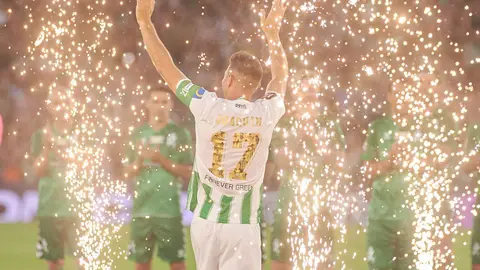Joaqu&iacute;n durante su partido homenaje | Salvador L&oacute;pez Medina para El MIRA
