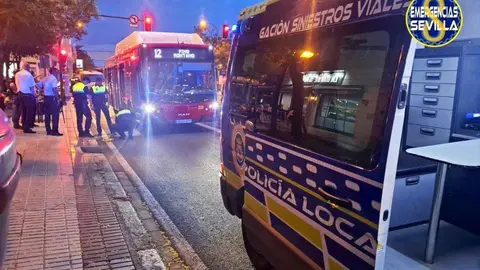 Atropello en la Ronda de Capuchinos de Sevilla