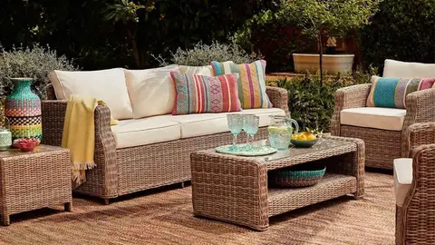 Sof&aacute; de jard&iacute;n de 3 plazas Le Mans de El Corte Ingl&eacute;s