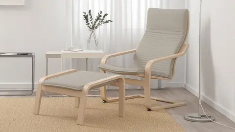 Sill&oacute;n PO&Auml;NG de Ikea