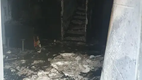 En llamas una casa en Jerez Esta es la sorpresa que se lleva la Polic&iacute;a al acudir a la casa