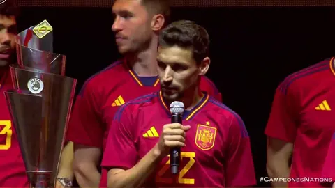 Jes&uacute;s Navas durante la celebraci&oacute;n de la UEFA Nations League