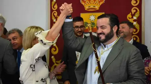 Ricardo S&aacute;nchez alcalde de Estella del Marqu&eacute;s