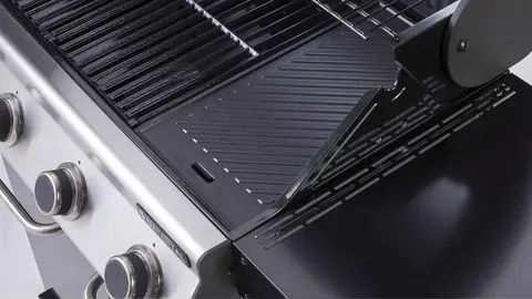 Barbacoa de gas montada NATERIAL Kenton de 4 quemadores de Leroy Merlin