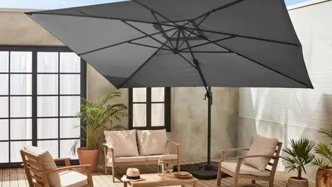 Parasol rectangular deportada 3 x 4 m de Alice's Garden en&nbsp;Leroy Merlin