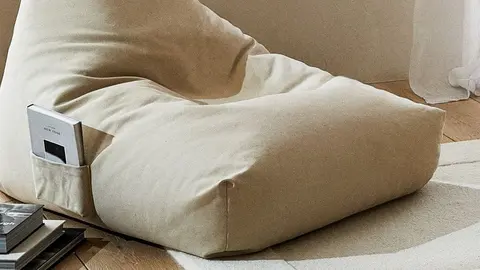 Puf de algod&oacute;n de Zara Home