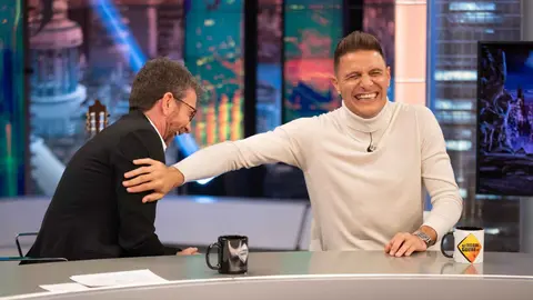 Joaqu&iacute;n y Pablo Motos en 'El Hormiguero'