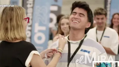 As&iacute; reacciona el ganador de la primera pegatina del casting para Operaci&oacute;n Triunfo 2023