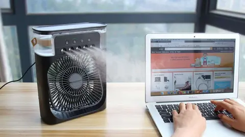 El aire acondicionado port&aacute;til de Amazon que es pr&aacute;ctico y bonito