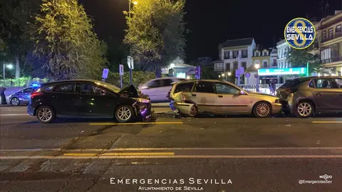 Este es el brutal accidente de tr&aacute;fico provocado por un conductor borracho en Sevilla