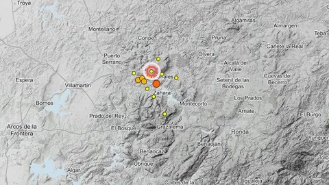 La tierra tiembla varias veces en C&aacute;diz. Estos son los efectos de los se&iacute;smos