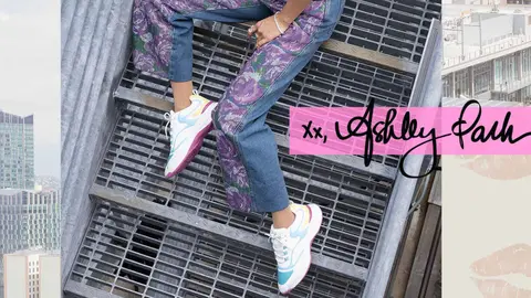 Zapatillas Ashley Park x Skechers Street Glam - Point It