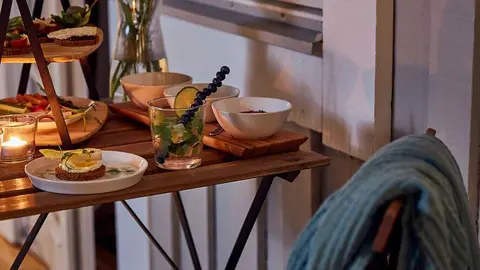 El conjunto de madera de Ikea para tu terraza