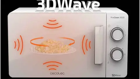 El nuevo bombazo de Amazon, un microondas Cecotec con grill por menos de 56 euros