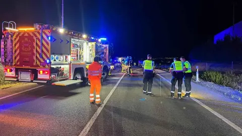 Accidente en la A-7 a la altura de Motril