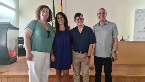 Juan Ru&iacute;z en la entrega de los Premios Extraordinarios de Bachillerato