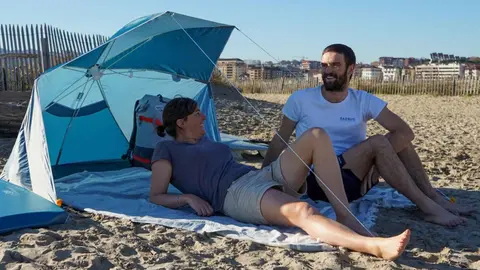 Refugio Playa Iwiko 180 Azul UPF50+ de Decathlon