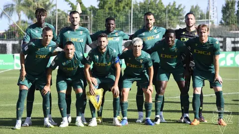 El equipo titular del C&aacute;diz CF en pretemporada frente al Al Wakrah | C&aacute;diz CF