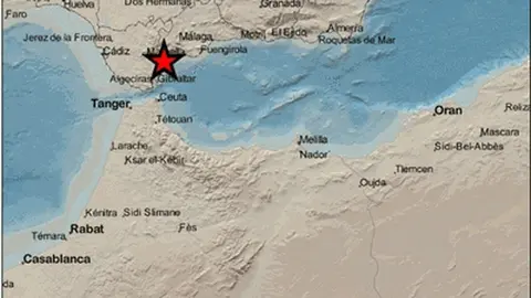 Sucesi&oacute;n de terremotos en Andaluc&iacute;a. Movimientos s&iacute;smicos en Almer&iacute;a y M&aacute;laga