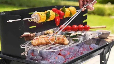 Barbacoa port&aacute;til Lidl