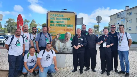 Monse&ntilde;or Jos&eacute; Rico Pav&eacute;s en la JMJ