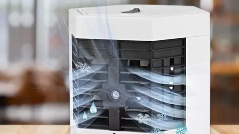 Mini aire acondicionado climatizado port&aacute;til Klack Arctic Air Ultra de Carrefour