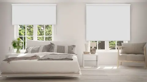 Estor enrollable y opaco con sistema t&eacute;rmico