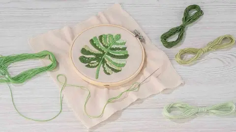 Kit de manualidades de bordado Crelando de Lidl