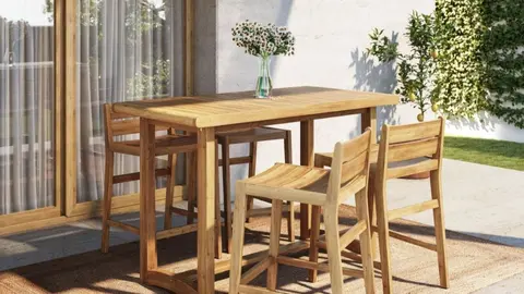 Conjunto de comedor de exterior Viena de Leroy Merli