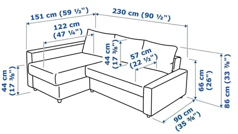 Sof&aacute; cama de Ikea