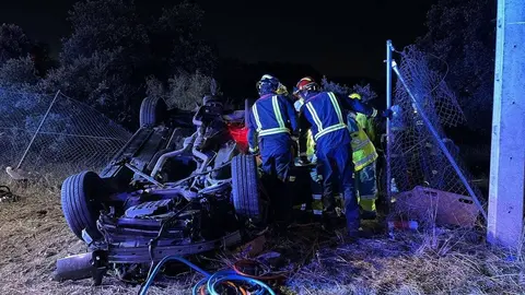 Muere un joven en un accidente de tr&aacute;fico en Ja&eacute;n tras volcar su veh&iacute;culo