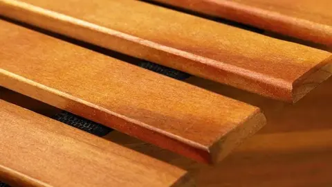 Casaria Tumbona Mecedora Ergon&oacute;mica Jard&iacute;n Madera Acacia de Amazon