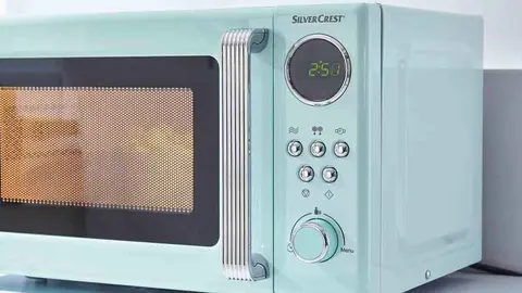 El microondas retro de Lidl que parece de los 80 promete ser otro &eacute;xito