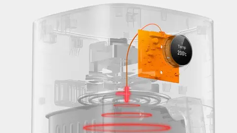 Dale nueva vida a tus comidas con esta freidora de aire inteligente de dise&ntilde;o exclusivo en Media Markt