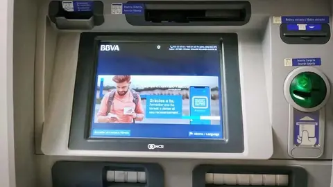 Cajero de la red de BBVA