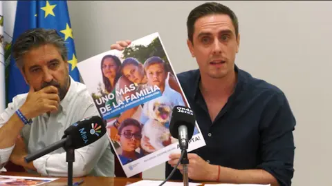 Jaime Espinar presenta la campa&ntilde;a contra el abandono animal