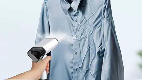 Raelunyi plancha vertical vapor plegable y port&aacute;til de Amazon