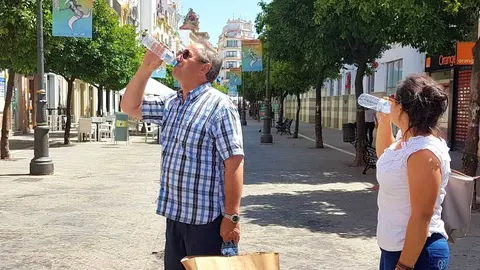 Ola de calor en Jerez