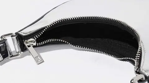 bolso metalizado parfois