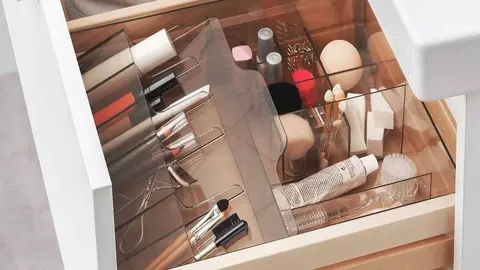 organizador de maquillaje de Ikea