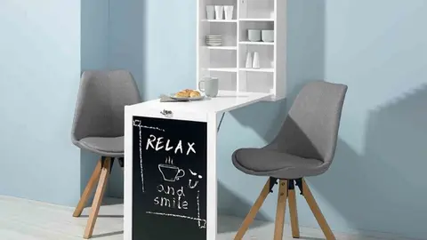 Estanter&iacute;a de pared con tablero plegable Livarno Home de Lidl