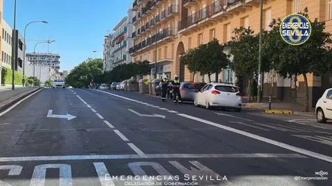 Carretera de Carmona | Foto: Emergencias Sevilla