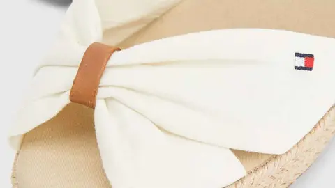 Sandalias de cu&ntilde;a tipo alpargatas con plataforma Tommy Hilfiger