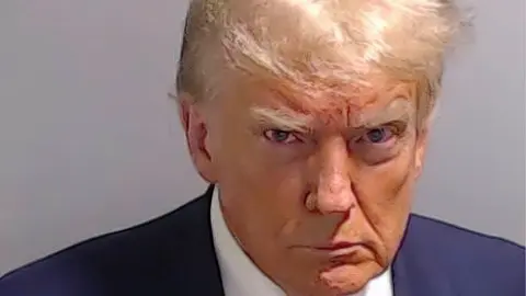 Foto de Donald Trump en la c&aacute;rcel