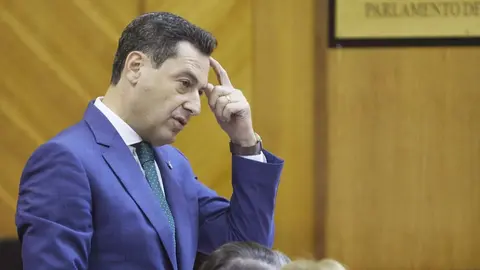 Juanma Moreno. Se congela el alma con cada ni&ntilde;o que no volver&aacute; a abrazar a su madre