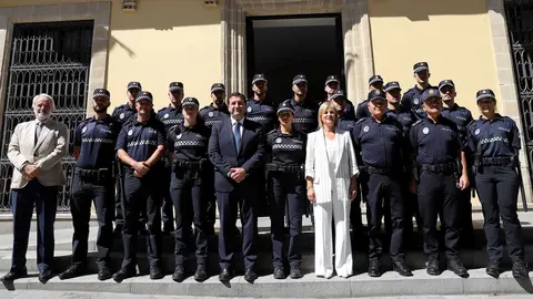 Recepci&oacute;n a los nuevos agentes de la Polic&iacute;a Local de Jerez